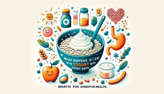 Qué pasa si como avena con yogurt todos los días: Beneficios para la salud digestiva