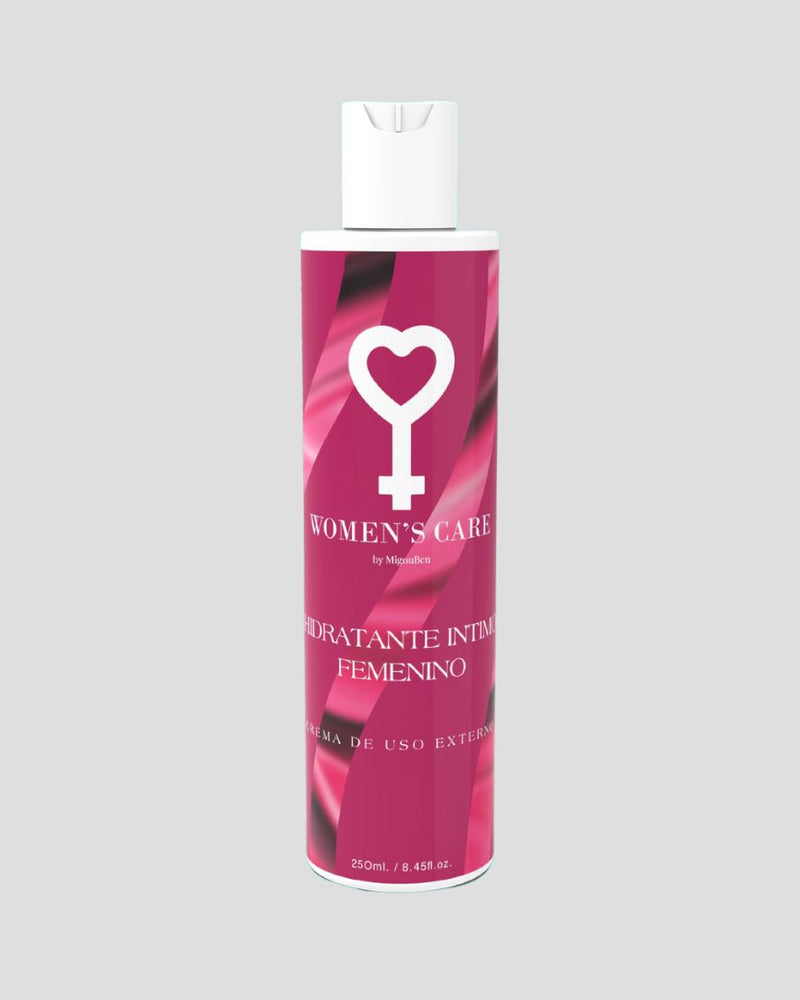 bote de 250ml de crema hidratante para zona intima femenina