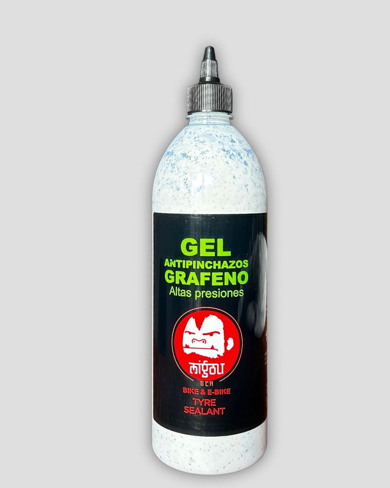 Botella de 1 litro de líquido antipinchazos sin latex y con grafeno
