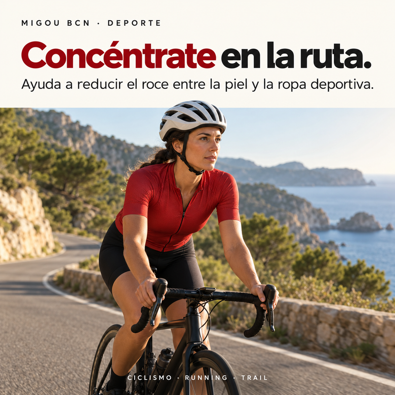 Crema antirozaduras deportiva y de badana MIGOU BCN · 250 ml
