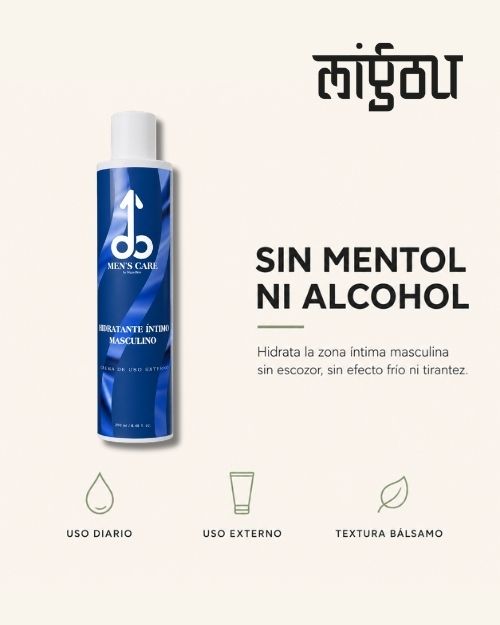 Crema Íntima para Hombre 250ml — Hidratante y Regeneradora